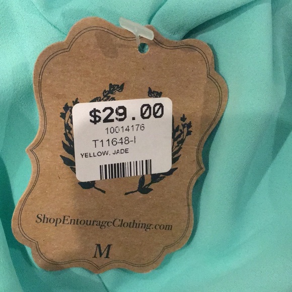 NEVER WORN mint/teal top!!! - Picture 3 of 3